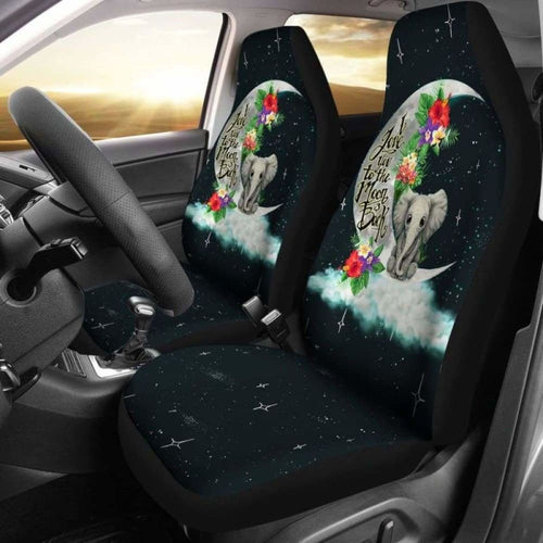 Elephant Hawaii Car Seat Cover