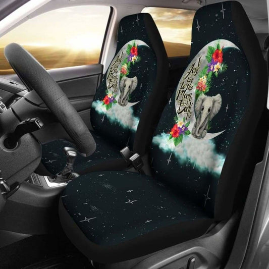 Elephant Hawaii Car Seat Cover