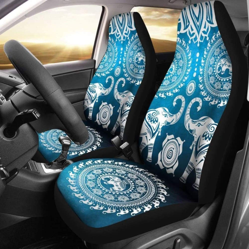 Spiritual Elephant Car Seat Covers