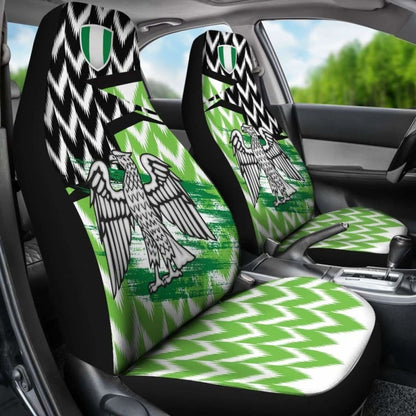 Nigeria Car Seat Covers Home - The Super Eagles (Set Of Two)