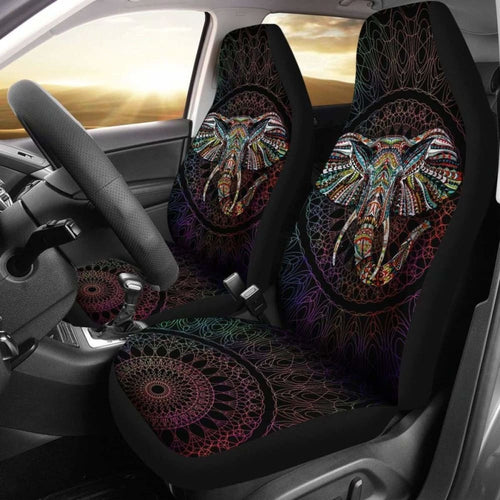 Elephant Pattern Car Seat Covers Amazing