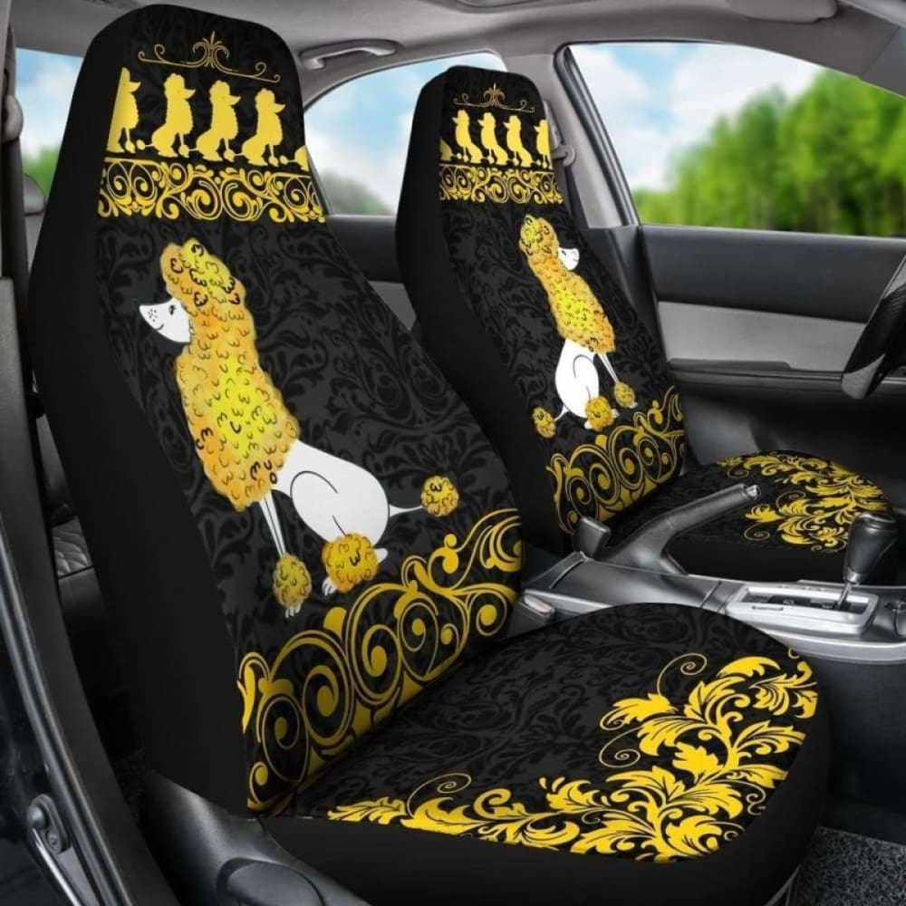 Poodle Car Seat Covers