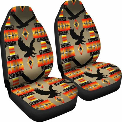 Seven Tribes Eagle Tan Car Seat Covers