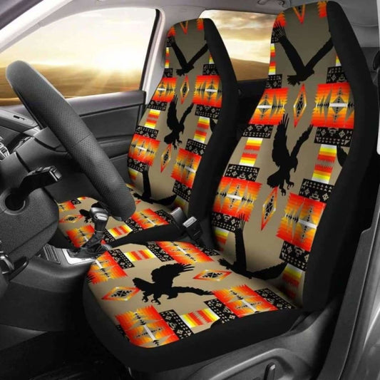 Seven Tribes Eagle Tan Car Seat Covers