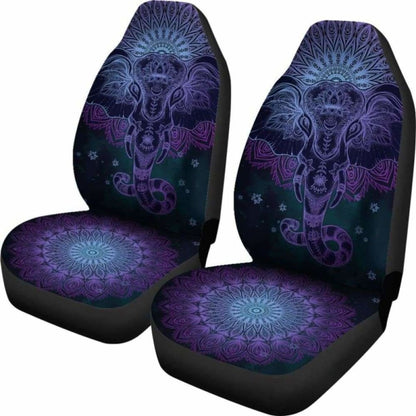 Premium Elephant Mandala Car Seat Covers