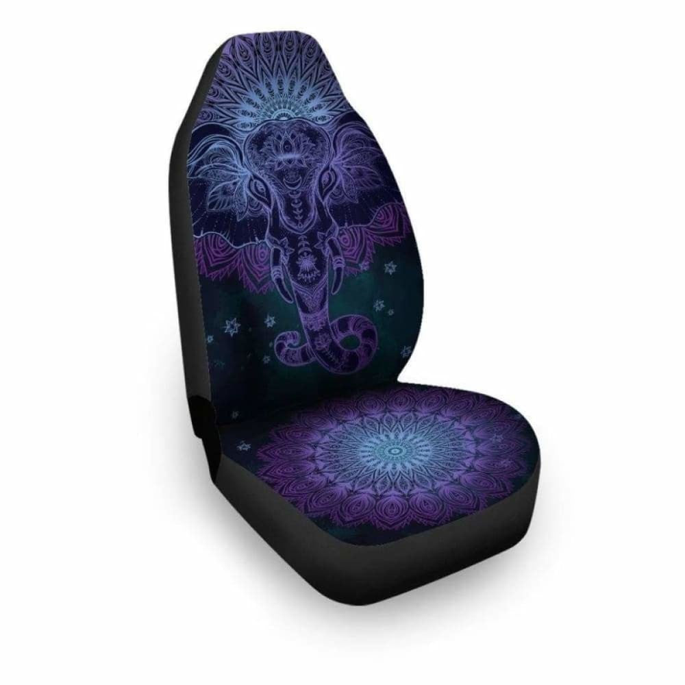 Premium Elephant Mandala Car Seat Covers