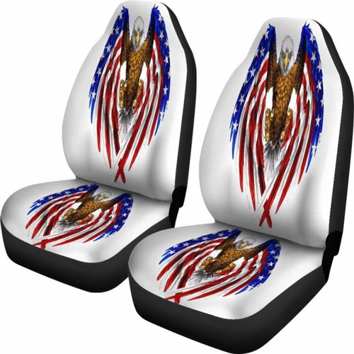 American Bald Eagle Car Seat Covers