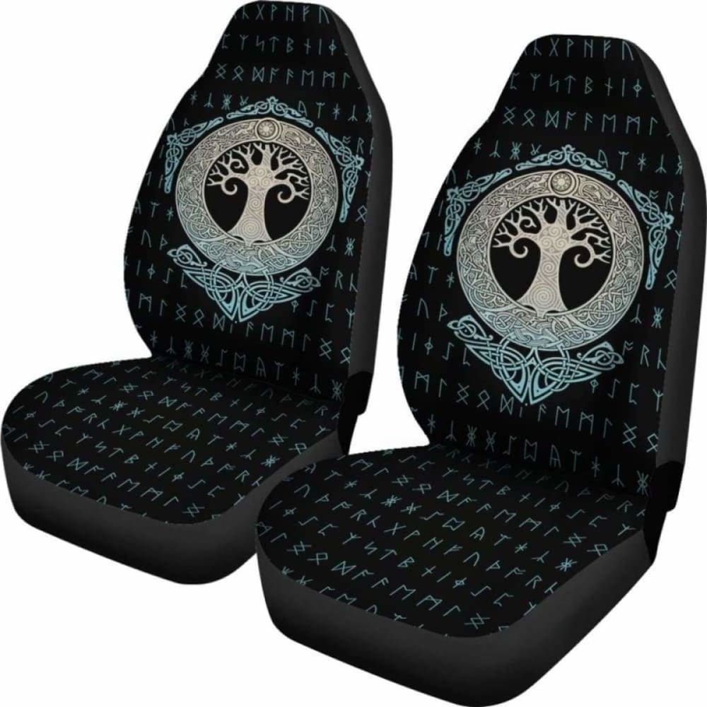 Yggdrasil Tree Of Life Car Seat Covers
