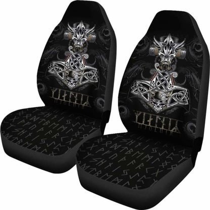Viking Car Seat Covers Mjolnir