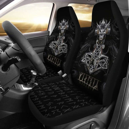 Viking Car Seat Covers Mjolnir