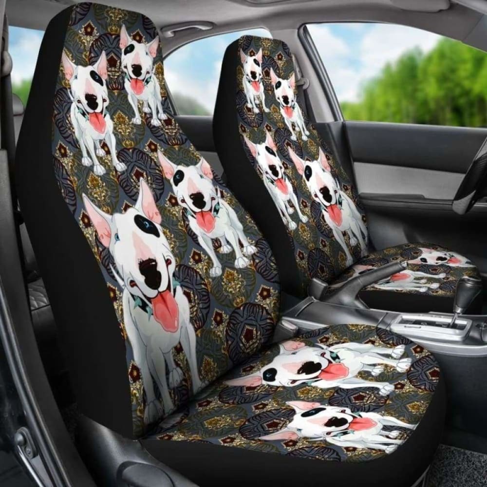 Bull Terrier Car Seat Covers