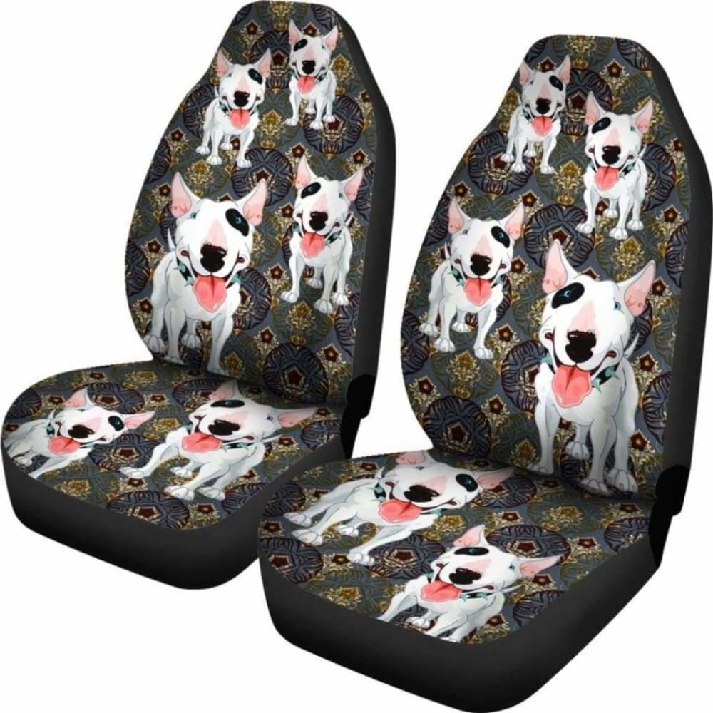 Bull Terrier Car Seat Covers