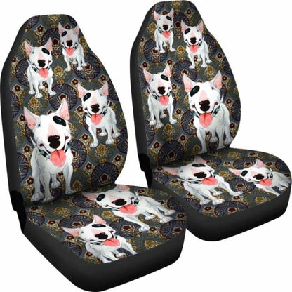 Bull Terrier Car Seat Covers