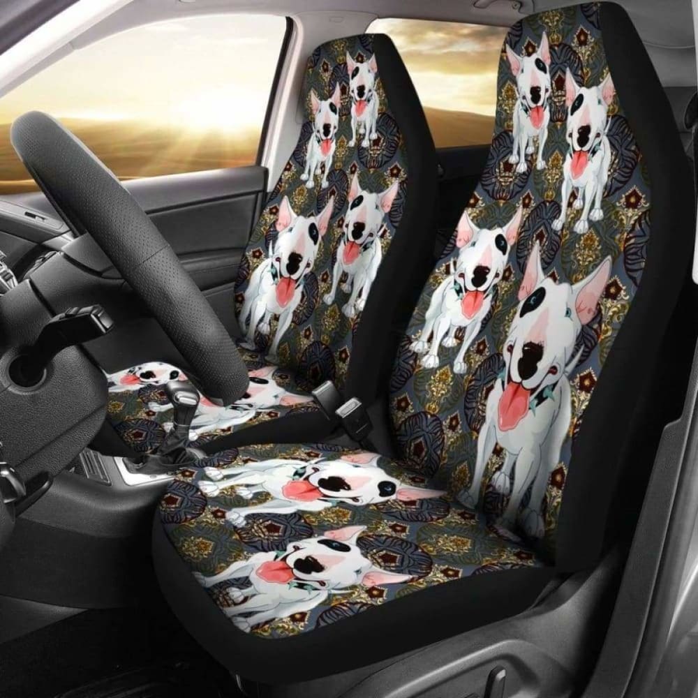 Bull Terrier Car Seat Covers