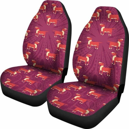 Bull Terrier Car Seat Cover
