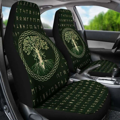 Viking Life Tree Car Seat Covers