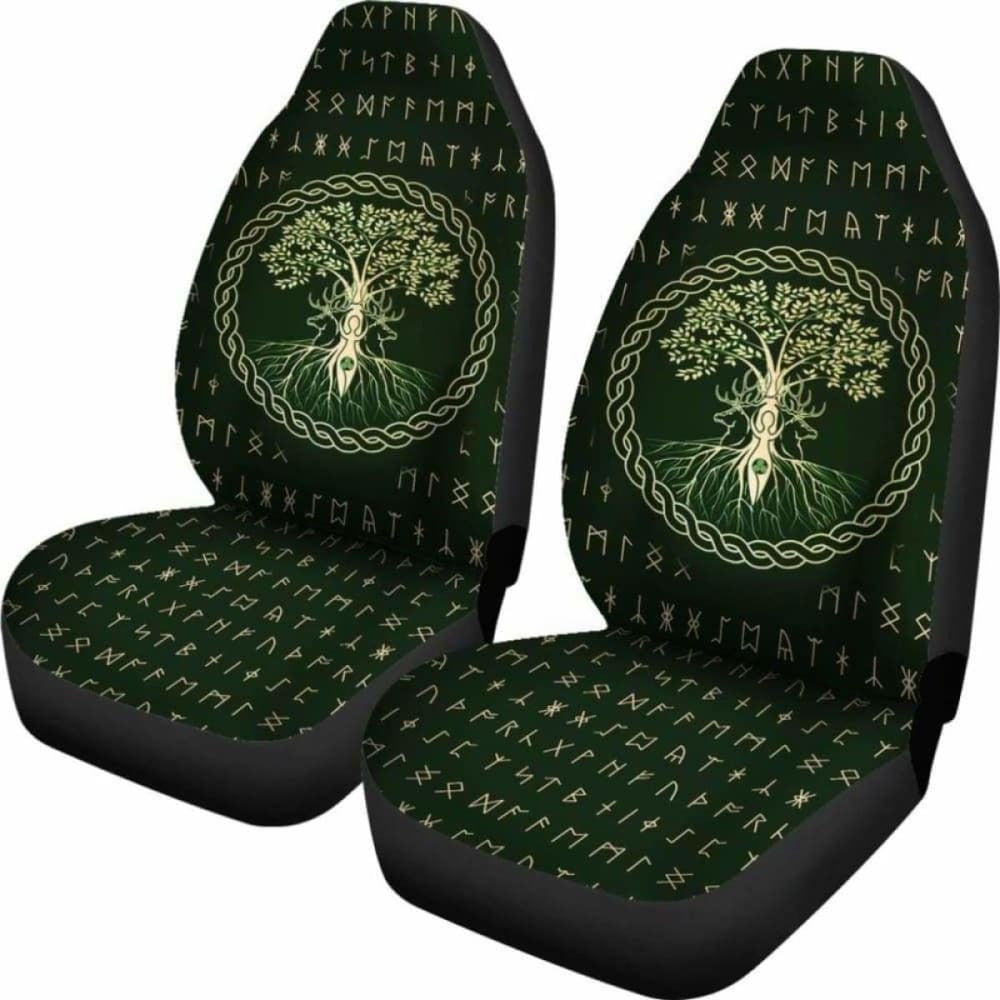 Viking Life Tree Car Seat Covers