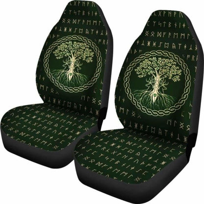 Viking Life Tree Car Seat Covers