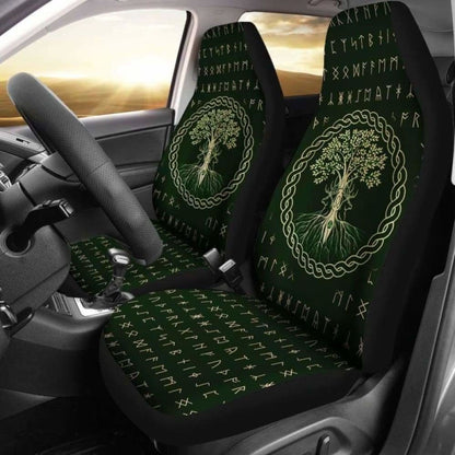 Viking Life Tree Car Seat Covers
