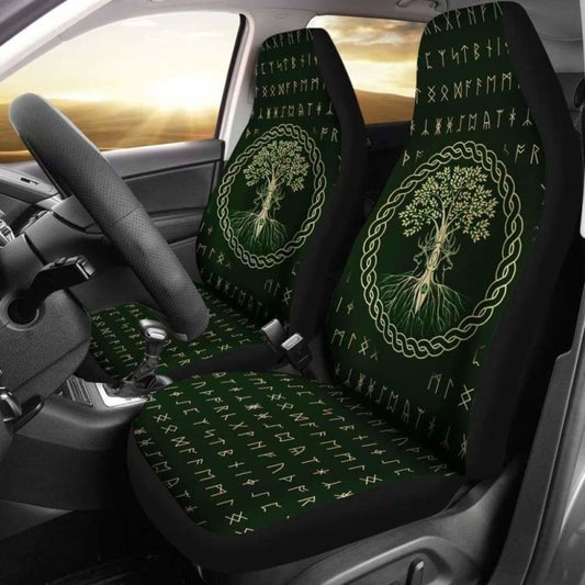 Viking Life Tree Car Seat Covers