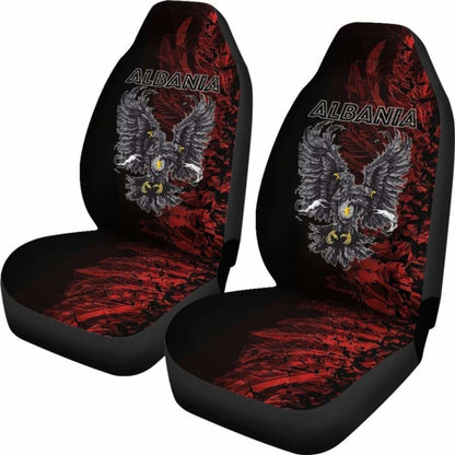 Double-Headed Eagle Of Albania Car Seat Covers Special