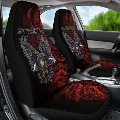 Double-Headed Eagle Of Albania Car Seat Covers Special