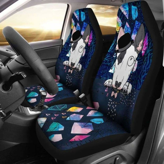 Bull Terrier Car Seat Covers