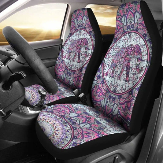 Purple Elephant Car Seat Covers Amazing