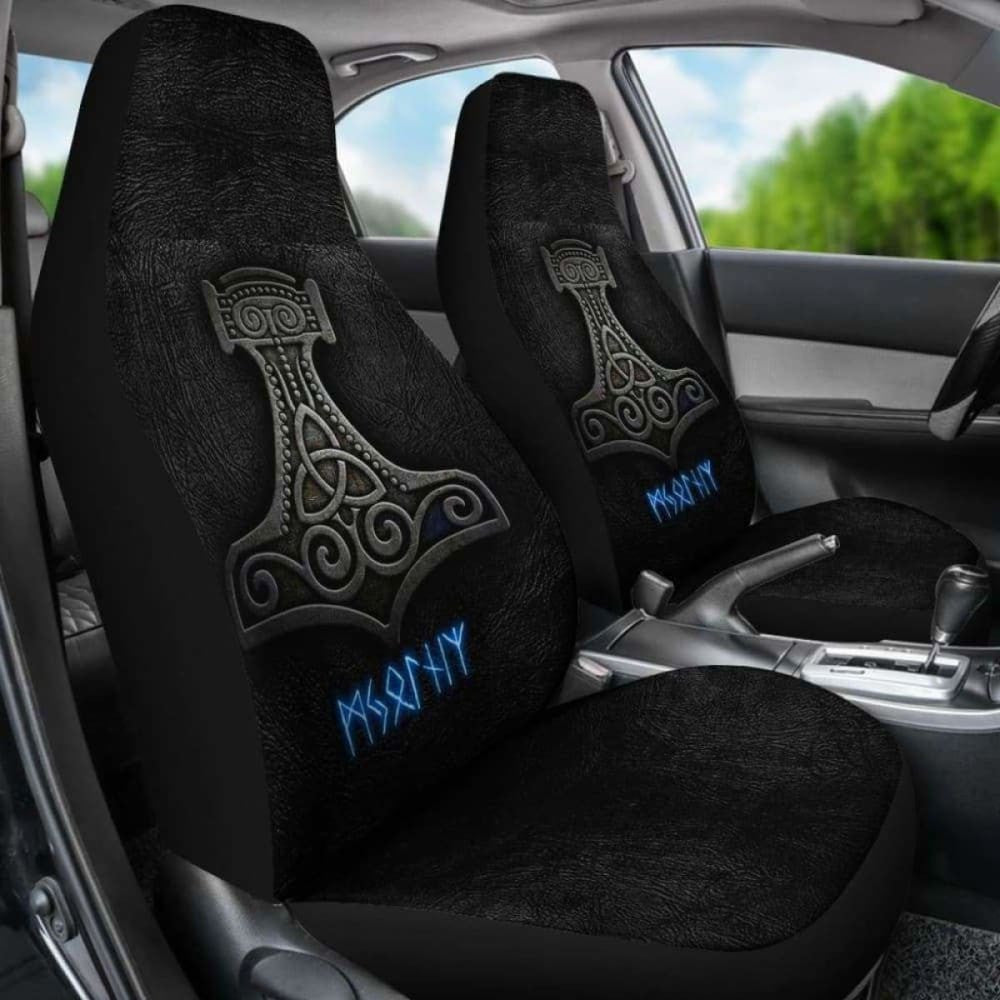 Viking Mjolnir Car Seat Covers