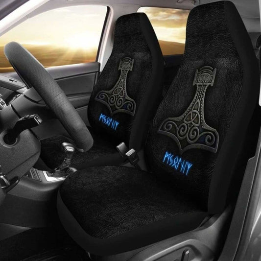 Viking Mjolnir Car Seat Covers