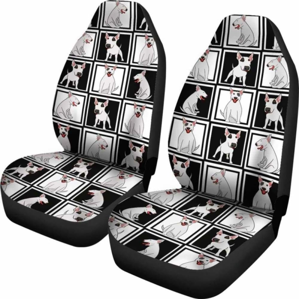 Bull Terrier Car Seat Covers