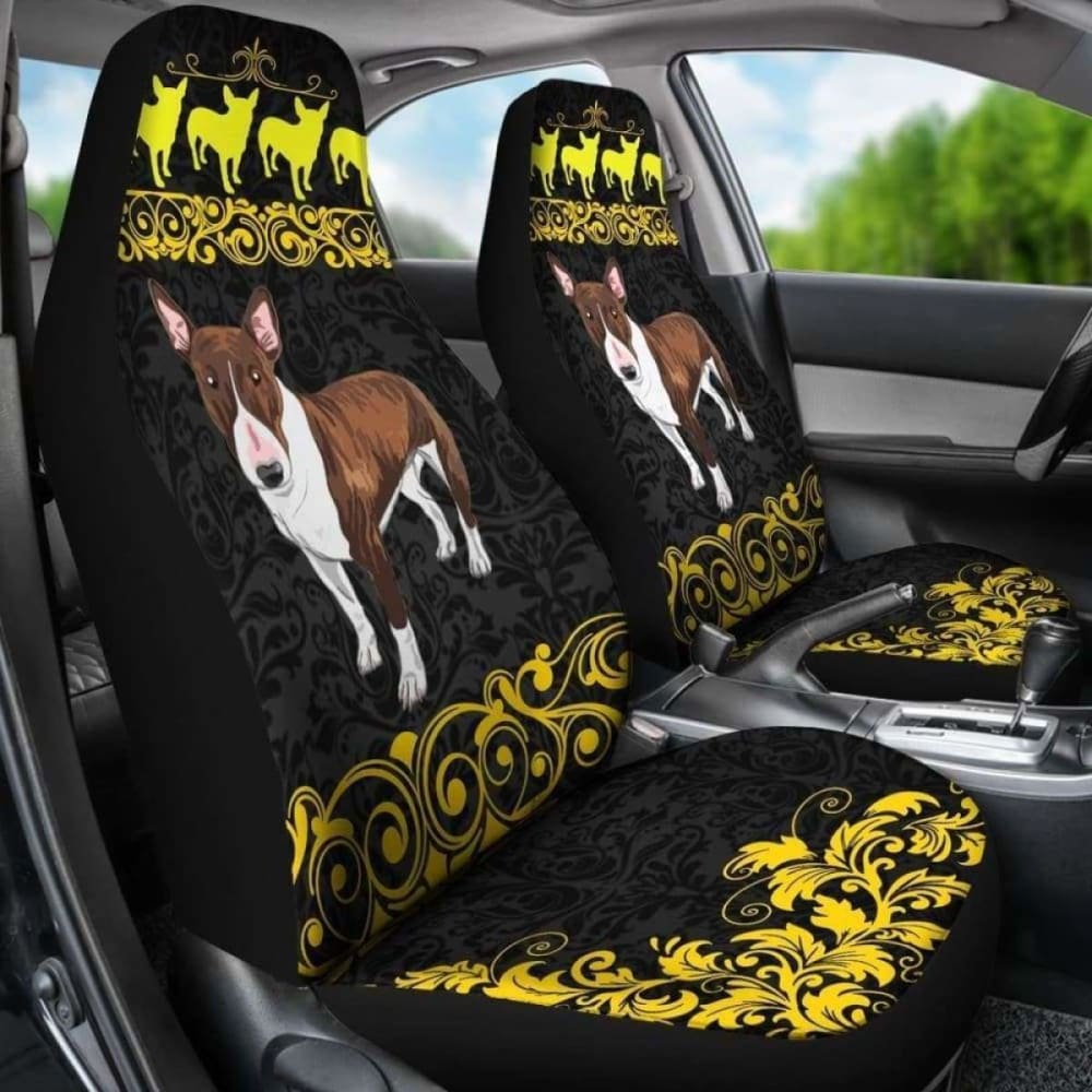 Bull Terrier Car Seat Covers