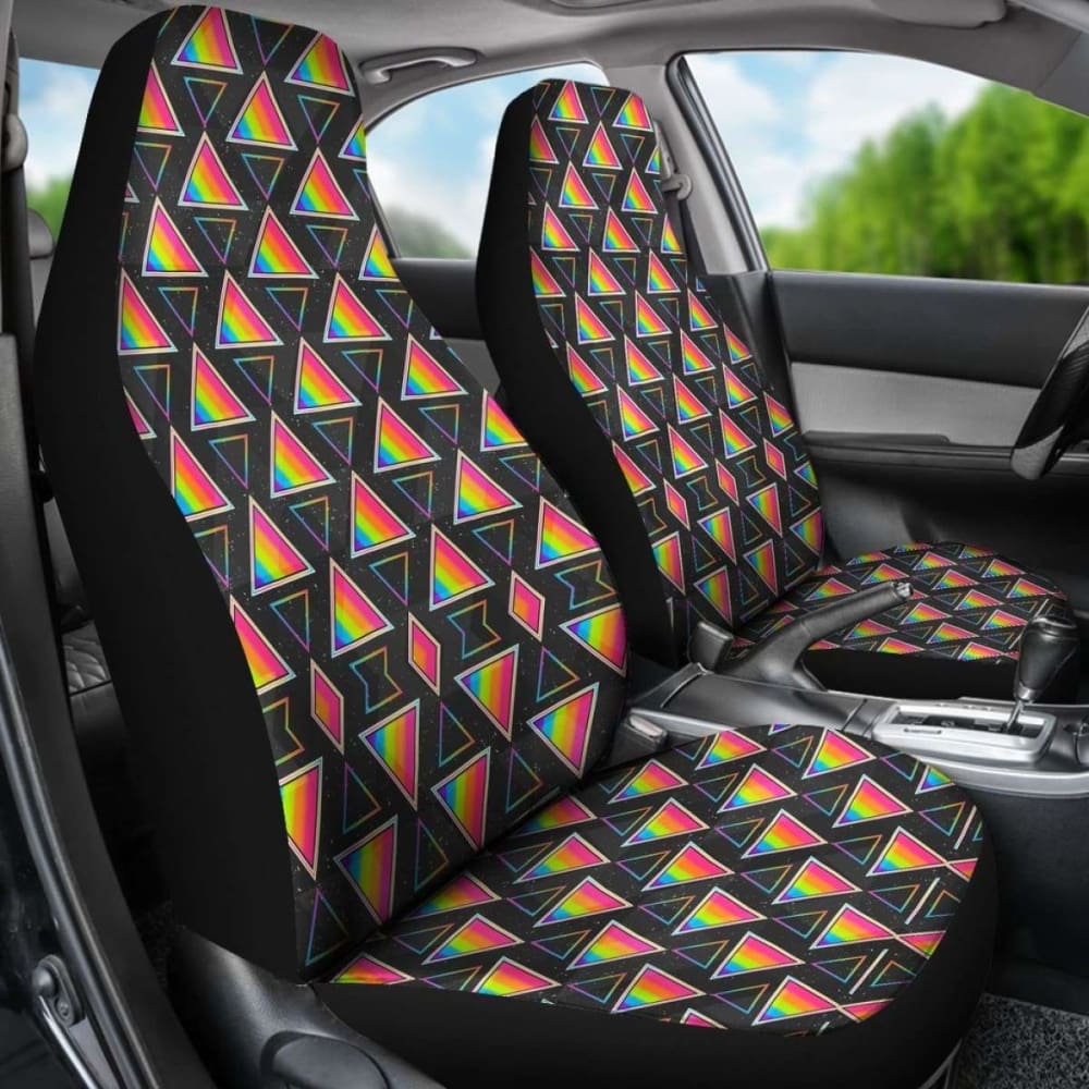 Car Seat Cover - Lgbt Flag Color -