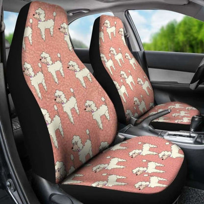 Poodle Car Seat Cover