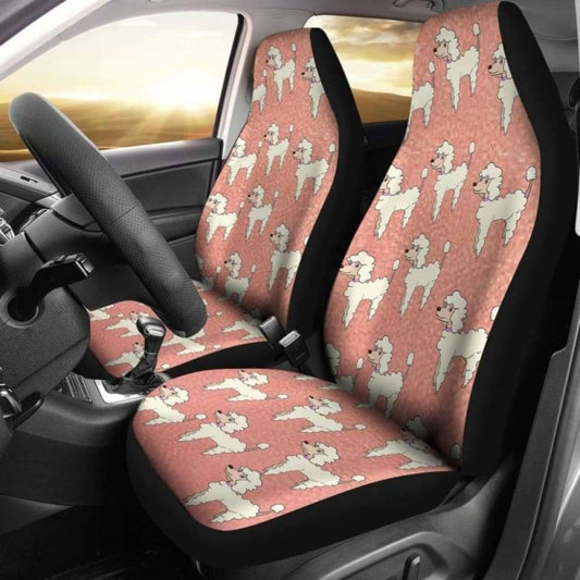 Poodle Car Seat Cover