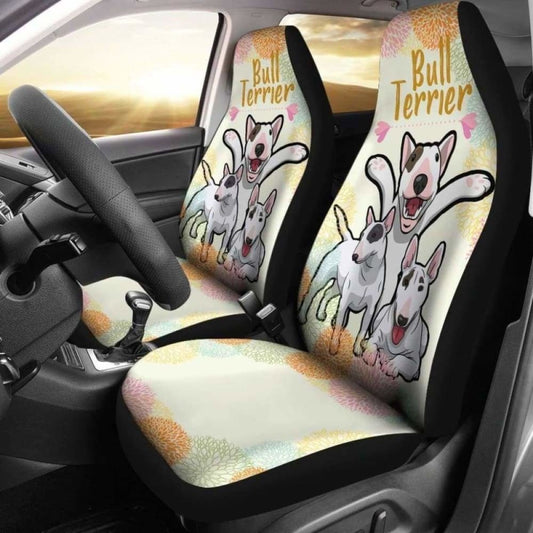 Bull Terrier Seat Covers