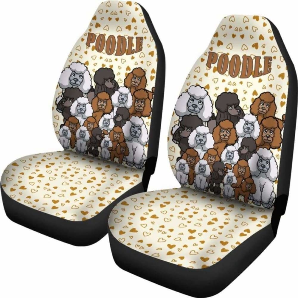 Poodle Car Seat Covers