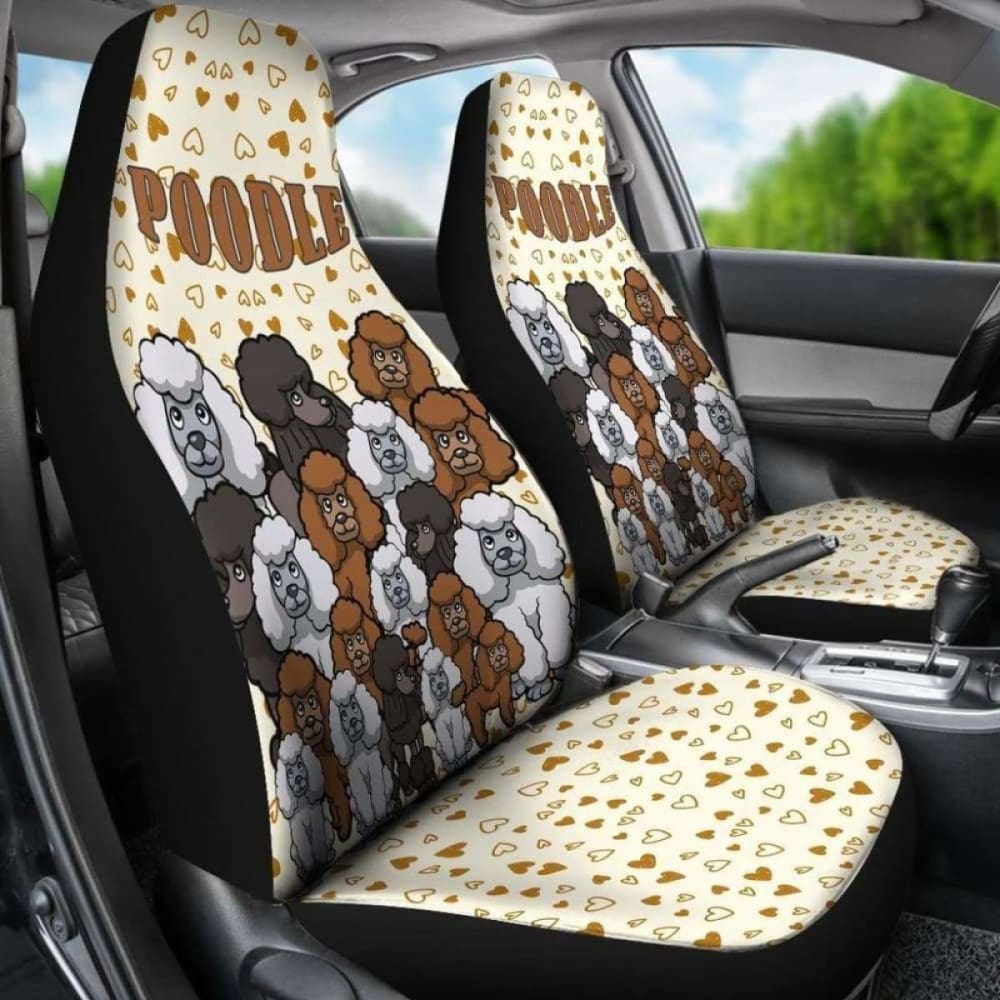 Poodle Car Seat Covers