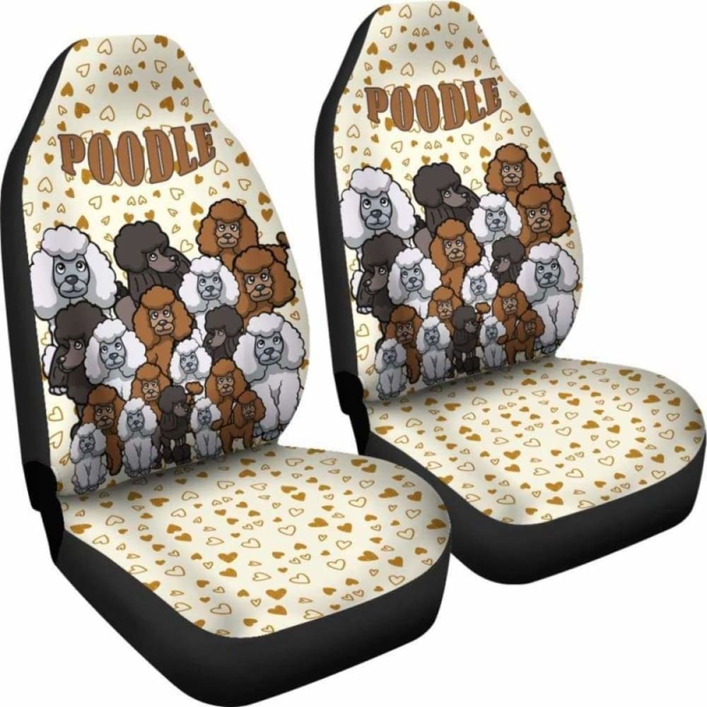 Poodle Car Seat Covers