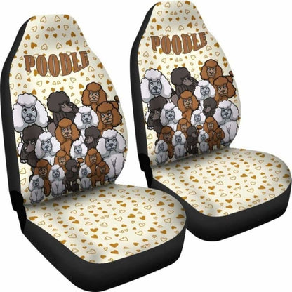 Poodle Car Seat Covers
