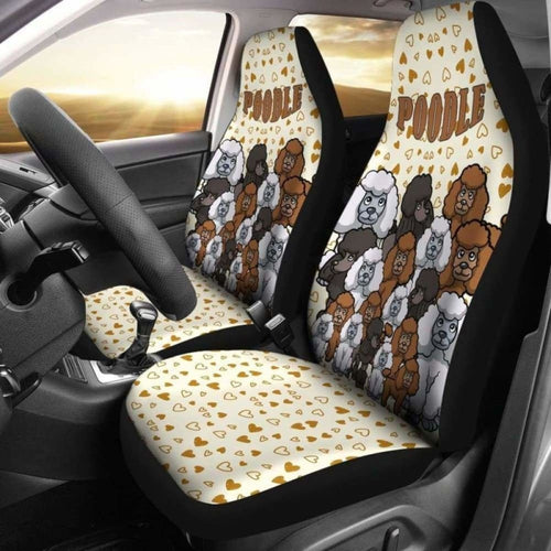 Poodle Car Seat Covers