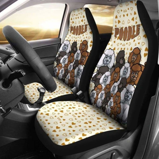 Poodle Car Seat Covers