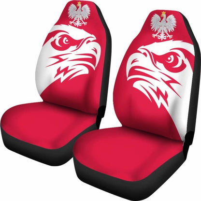 The Poland Eagle Car Seat Covers