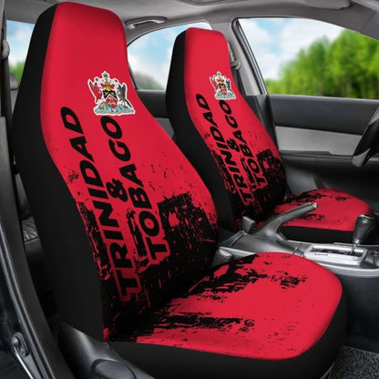Trinidad & Tobago Car Seat Covers Smudge Style
