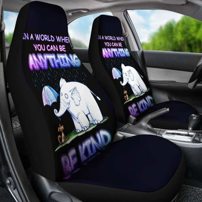 Elephant Be Kind Car Seat Covers