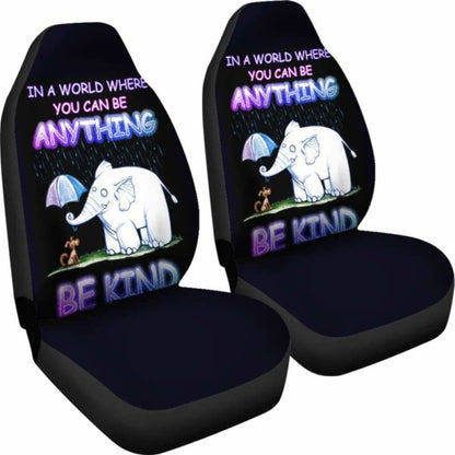 Elephant Be Kind Car Seat Covers