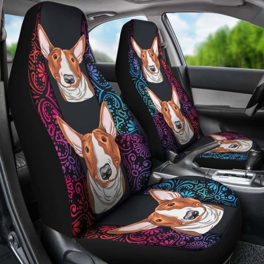 Bull Terrier Car Seat Covers