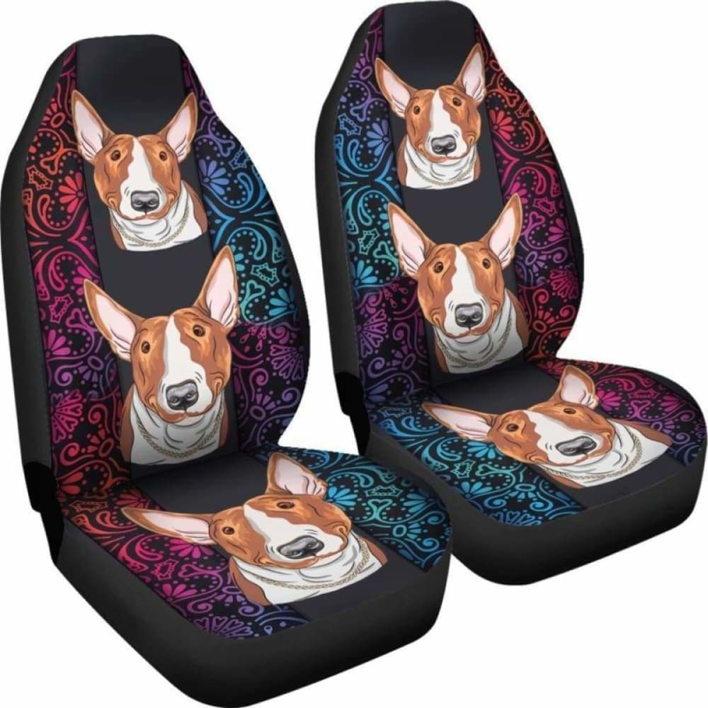 Bull Terrier Car Seat Covers