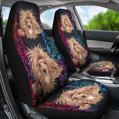 Poodle Car Seat Covers
