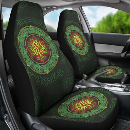 Celtic Car Seat Covers - Celtic Symbol Tree Of Life With Ornaments